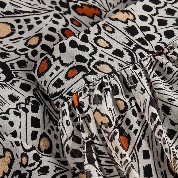 Express x Rachel Zoe Butterfly Print Maxi Skirt - Picture 3 of 4